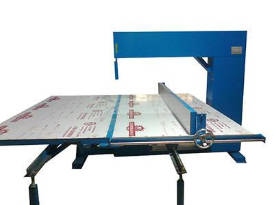 Buy Vertical Polyurethane Memory Foam Cutting Machine Adjustable Speed Manual at wholesale prices