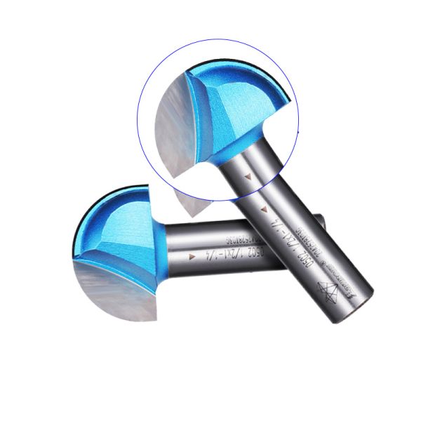 1/2'' Diameter Moulding Router Bits For Wood Panel Door Cove Bit With Bearing
