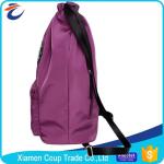 Large Capacity Coloured Drawstring Bags / Outdoor Travel Backpack Sports Gym Bag