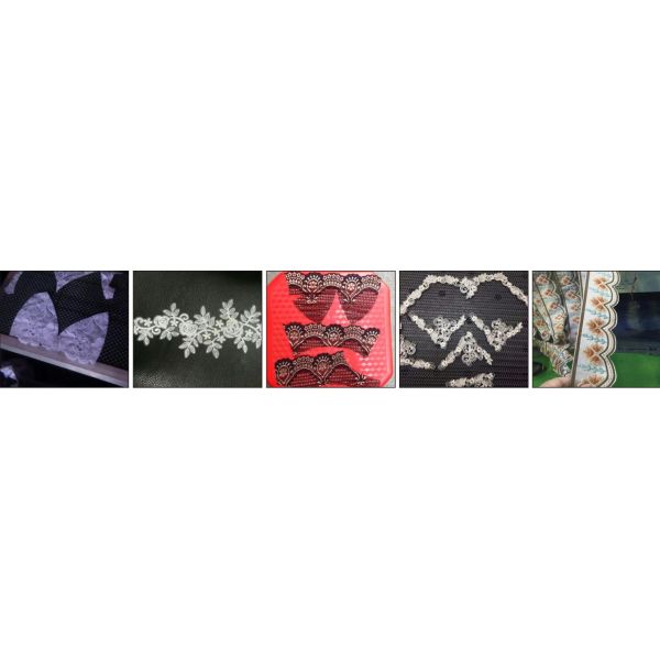 Knitting Curtain Automatic Leather Laser Cutting Machine Cutting Speed 0 - 48000mm \ Min