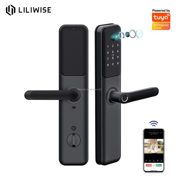 Tuya Smart Door Lock with 3D Face Recognition WiFi Bluetooth