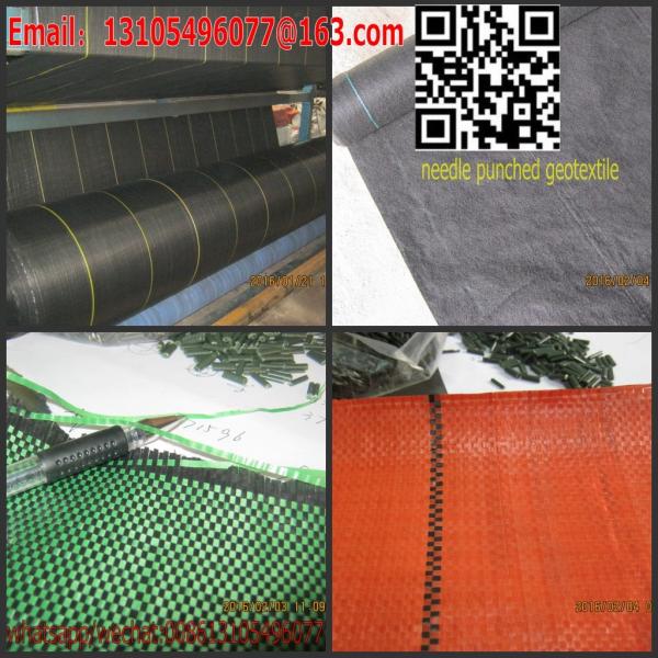 Buy PP woven Geotextile weed killer anti weed mat/weed control cover fabric at wholesale prices