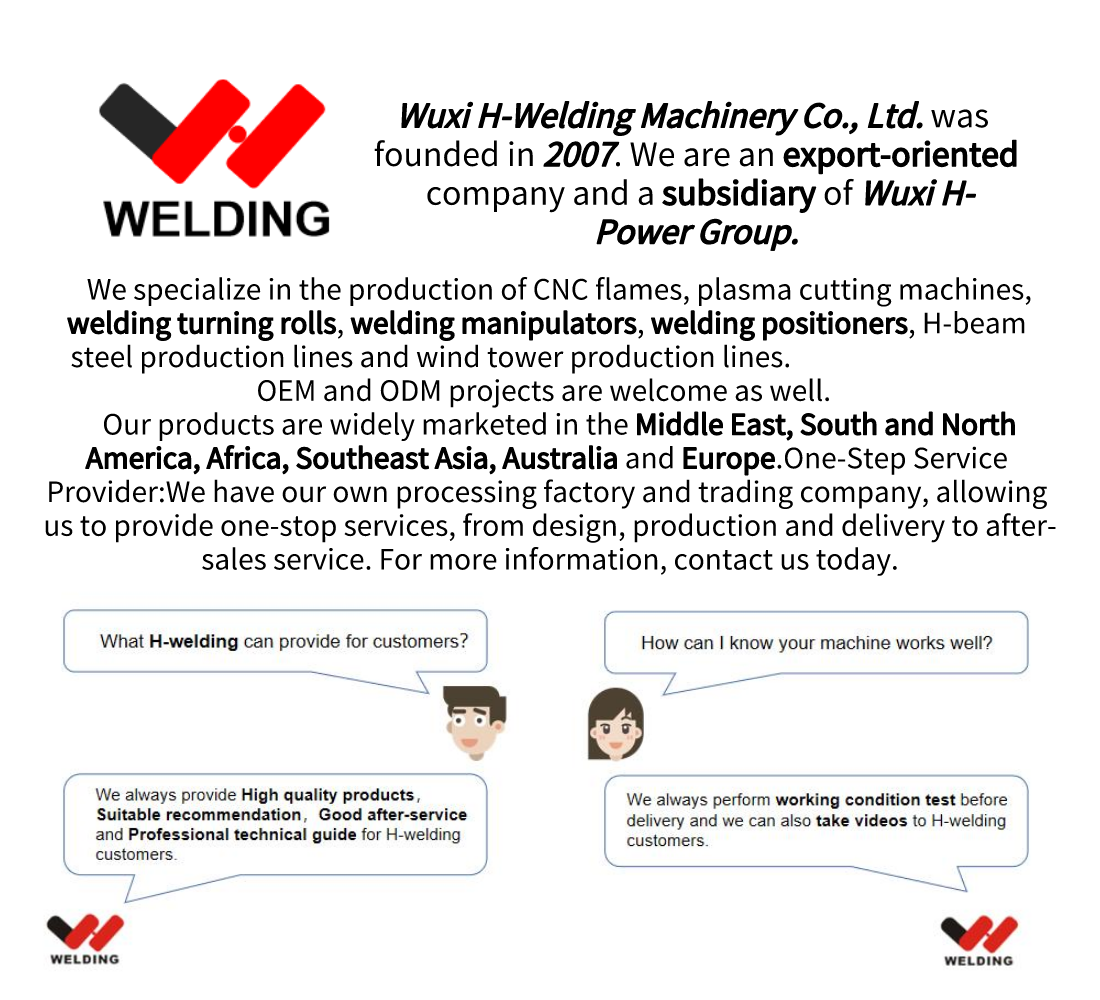 Rubber Metal Self Aligning Welding Rotators Pipe Tube Tank Rotary 10 Tons