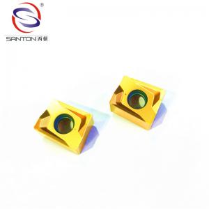 China P45 Edge Matrix High Feed Milling Inserts High Strength For Heavy Duty Roughing on sale