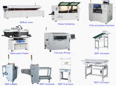 soldering equipment LED SMT wave soldering machine for PCB heating length 600mm