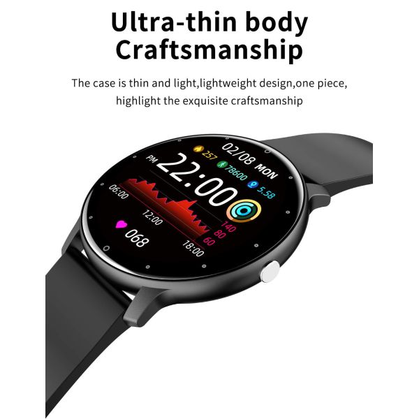 SC7A20 Sensor Bluetooth Smart Watch Blood Pressure IPS Screen 200mAH For Girls