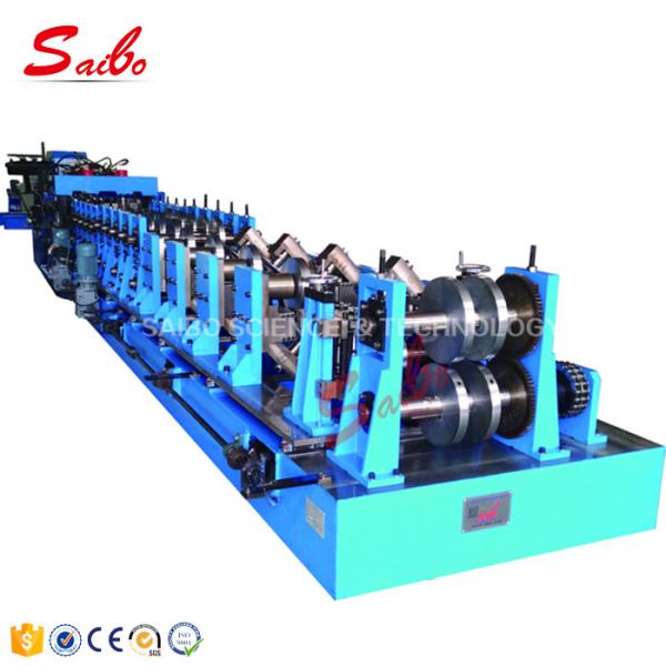 Buy Hydraulic Decoiler C Z Purlin Roll Forming Machine For Steel Constructions 100-400 Size at wholesale prices