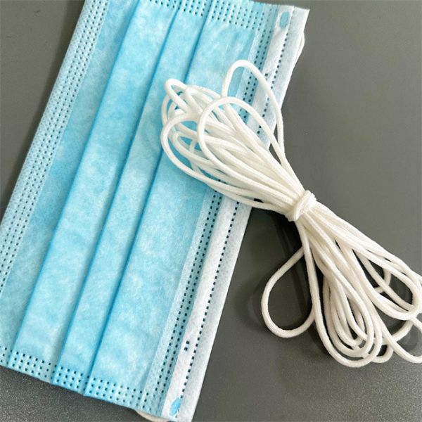 2.5mm 3mm 4mm 5mm 6mm Small Round Elastic Cord Soft Spandex Nylon