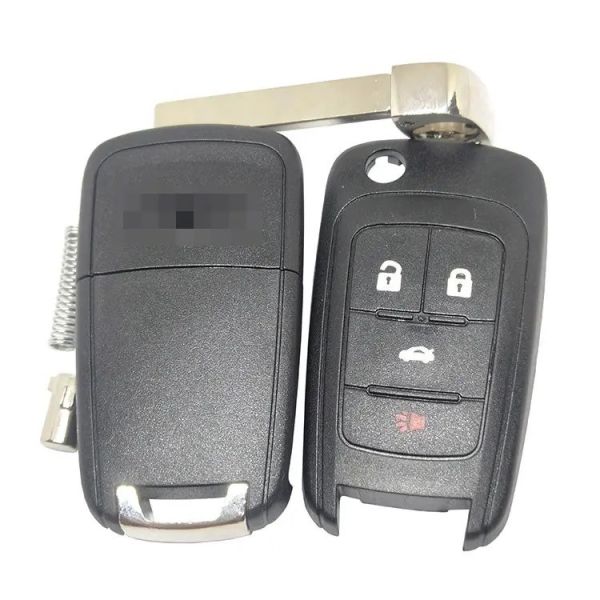 Original Products 4 - button remote key 315MHZ 433MHZ With ID46 Chip For Chevrolet