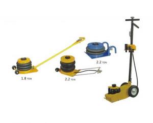 Quality Commercial Air Floor Industrial Jack With Rubber Wheels for sale