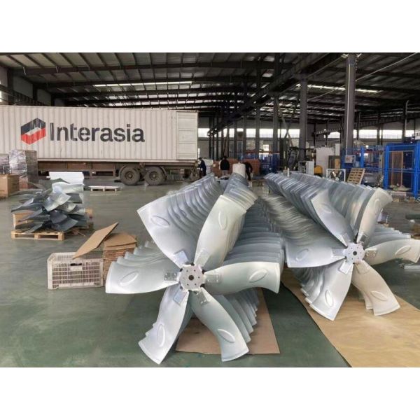 Big Blades Cooling Poultry Farm Exhaust Fan Greenhouse Ventilation Fan Heavy Duty Wall Mounted Drop Hammer Fan