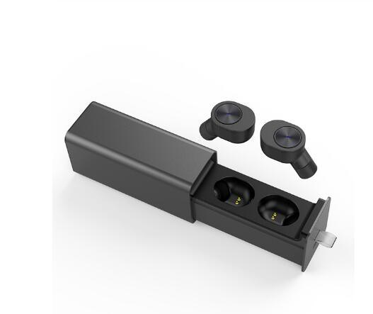 Wireless Earphone in-Ear True Tws R16 Sport Bluetooth Earbuds Best Cordless Earphones (with Mic Smallest Stereo headset)