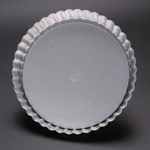 China Chrysanthemum Pizza Mold Aluminum With Removable Bottom on sale