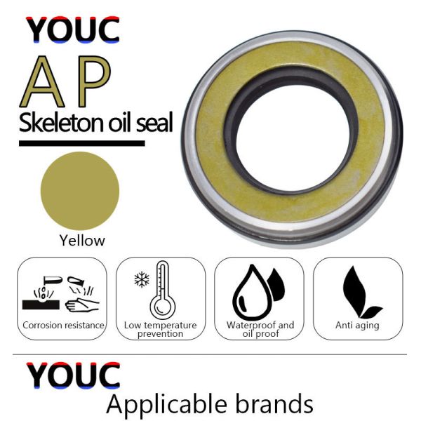 60 X 90 X 14mm Skeleton Oil Seal AP3461 FKM NBR Oil Seal For Excavator Engine Spare Parts