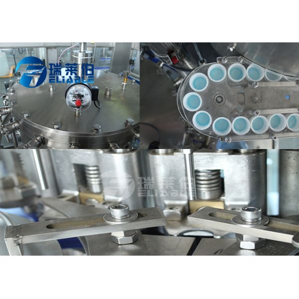 Small Scale Pet Bottle Filling And Capping Machine For Carbonated Drink