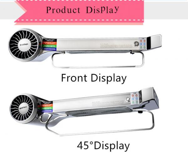 Buy portable clothes dryer rack for bathroom  clothes dryers hotel supplies wall  mounted rack with 800W at wholesale prices
