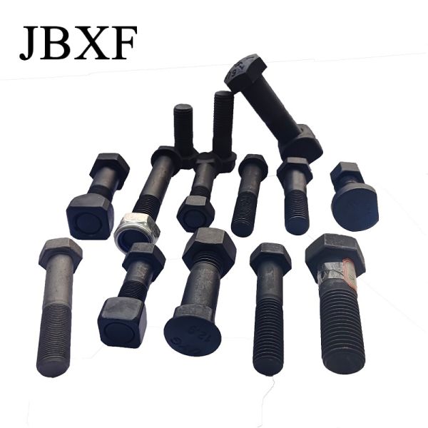 M18 Ex200-1 Chain Tooth Block Bolt Excavator Track Shoe Bolt And Nut