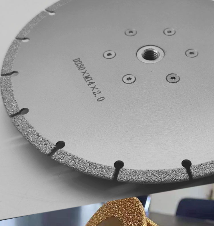 Vacuum Brazed Diamond Saw Blade for Wood and Marble Cutting Sheet Metal Cutting Tools