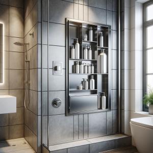 Quality 304 / 316 Stainless Steel Niche The Perfect Storage Solution for Showers for sale
