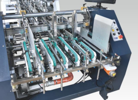 380V 50Hz Industrial Automatic Folder Gluer Machine 300m / Min Speed