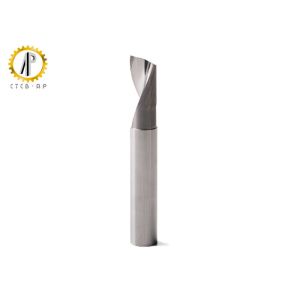 Quality Solid Tungsten Carbide Single Flute End Mill HRC45 for sale