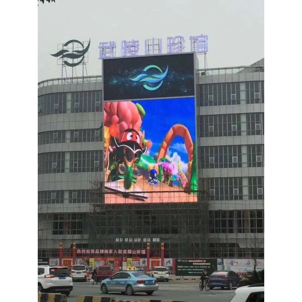High Brightness Fixed Led Advertising Panel with White Balance Brightness