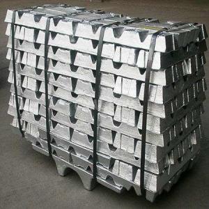 China 96% Content Pure Aluminum Alloy Ingot Premium Grade ZLD101 on sale