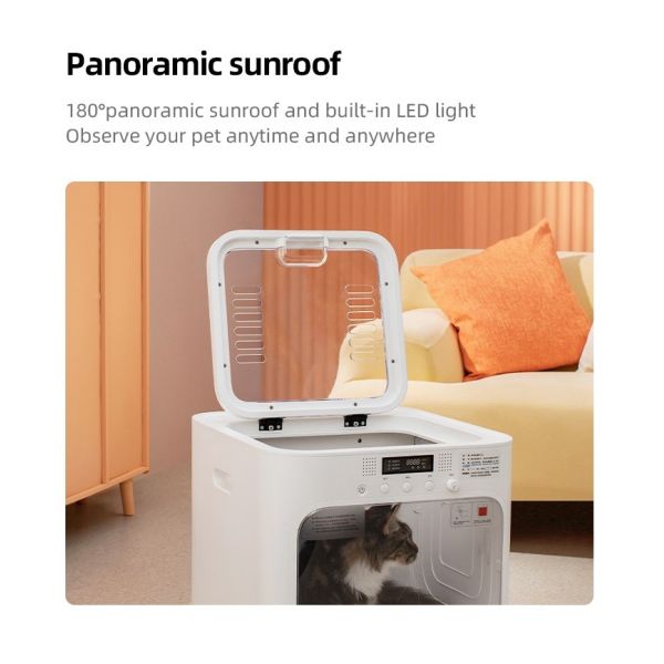 Low Noise Automatic Pet Drying Box One Step Service Easy To Clean Safe And Reliable