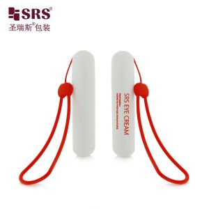 Quality RPPG 25ml Injection Pure White Clean Matte Finished Plastic Roll-On Bottle Applicator For Antiperspirant Gel for sale