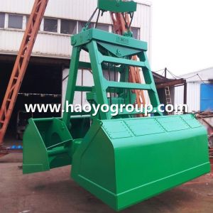 Quality 6~12m3 HAOYO low height wireless radio remote controlled grabs for sale