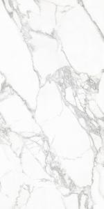 Quality Italy design carrara white marble look full polished glazed porcelain floor tiles Living Room Porcelain Floor Tile for sale