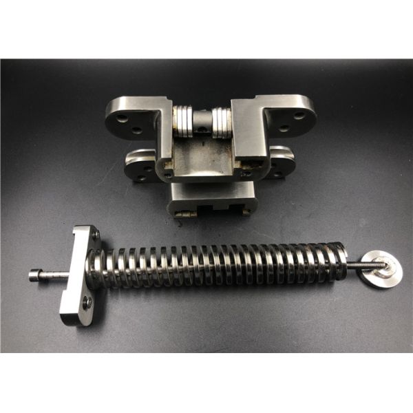 180° Self Closing Invisible Spring Hinges For Wooden Door , Channel Gate