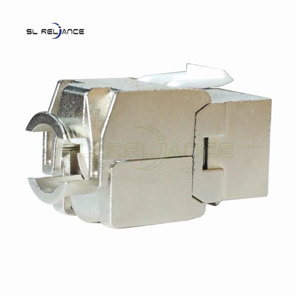ZINC Alloy FTP CAT 7 Keystone Jack RJ45 STP Keystone Ethernet Coupler