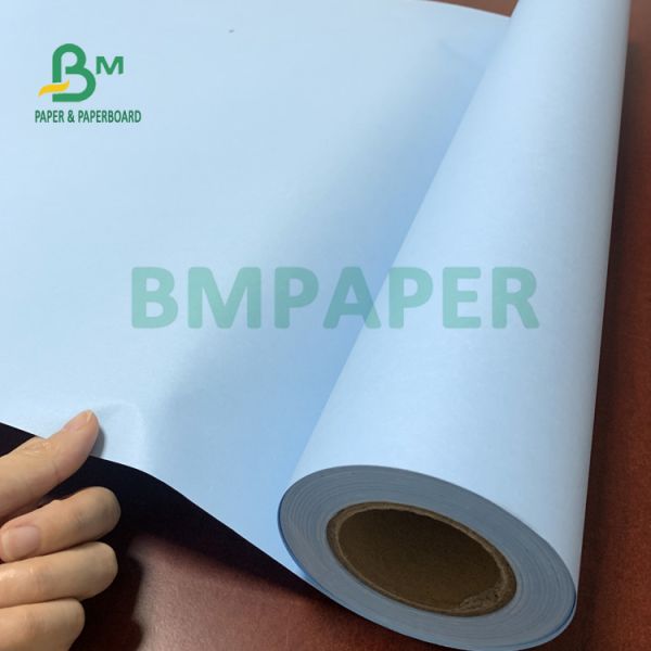 24'' X 100ft Blue Engineering Bond Paper 20lb Smooth Surface