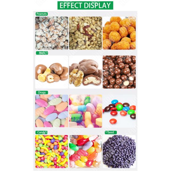 Caramelized Automatic Food Processing Machines Coated Peanut Making Machine