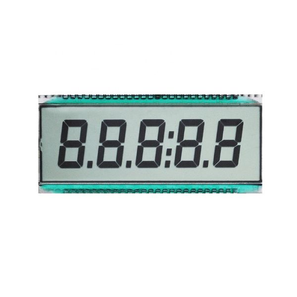 Customized Monochrome LCD Display TN HTN 7 Segment For Multimedia Player