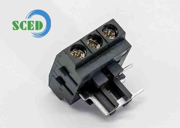 Through Hole Mounting PCB Screw Terminal Block -40C- 105C with High Temperature