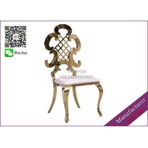 Buy cheap Gold Stainless Steel Wedding Chairs For Sale WIth Furniture Exporter (YS-80) from wholesalers