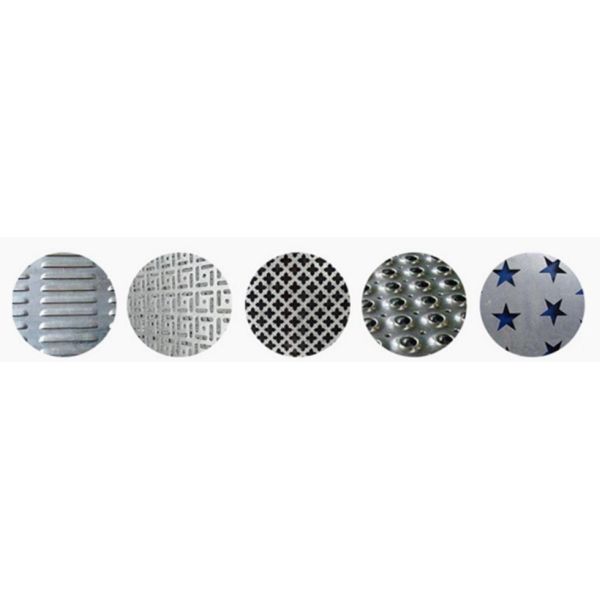 Stainless Steel Decorative Perforated Sheet Metal Hexagonal 10mm Hole 3.5m Width