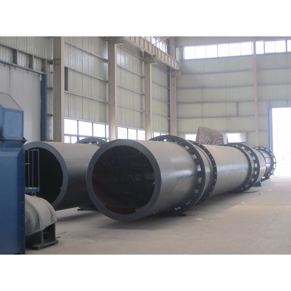 Manual Automatic Rotary Dryers And Control System Carbon Steel Rotary Sand Dryer