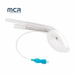 China Strengthening Neck and Smooth Surface Double Lumen Curved Laryngeal Mask Airway with Liquid Silicone Cuff for sale