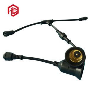 Outdoor LED String Light 4 Pole E27 Lamp Holder