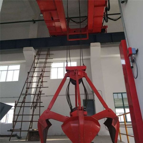 China's high quality and low price65 ton garbage grab bridge double beam crane, power plant double beam crane, grab dou