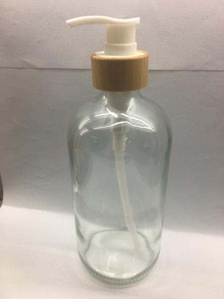 Buy 480ml 500ml 1000ml Glass Lotion Bottles For Shampoo Bathing Soap at wholesale prices