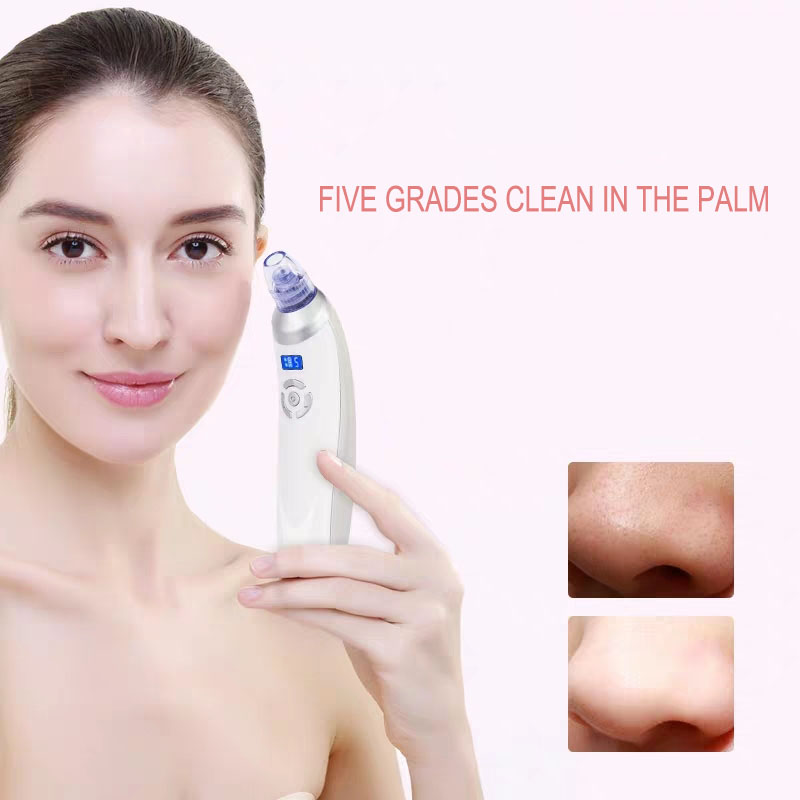 Multi Functional Electric Blackhead Remover , Portable Facial Pore Cleanser