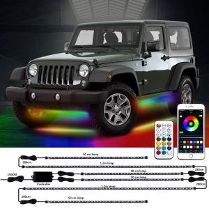 Quality Dream Chasing Color Car Underglow Kit Neon Lights 50cm 120cm Waterproof for sale