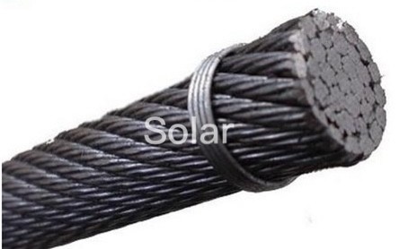 Compacted Oil Drilling Wire Rope 6xK26WS 6xK36WS 8xK26WS 8xK36WS Hoisting Steel Wire Rope