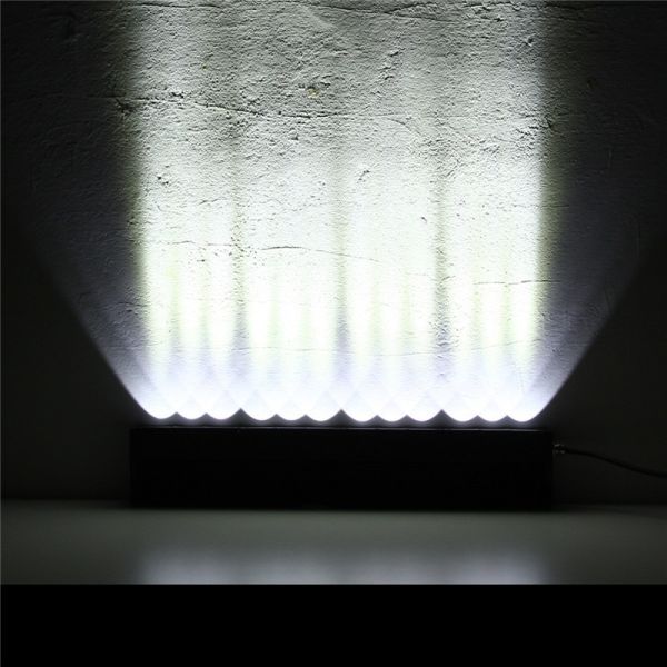 Super bright 10W Cree offroad led light bar PC lens DHCB-L120SDC