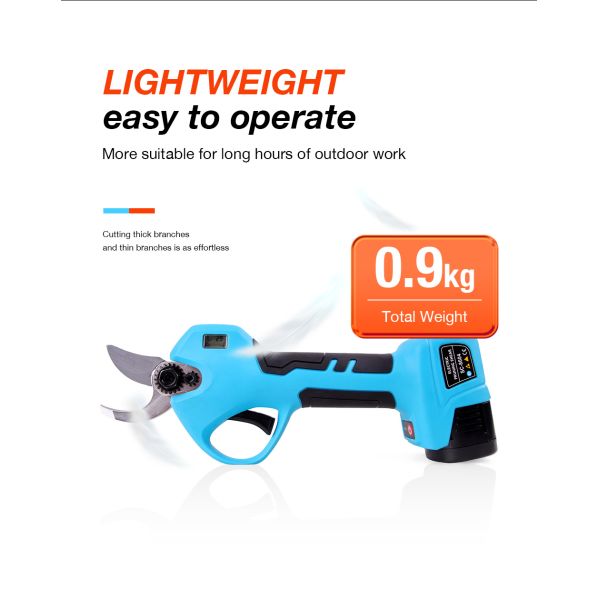 SWANSOFT Electric Pruning Shears Progressive Pruner