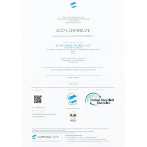 Suzhou Bosicai Textile Co., Ltd. Certifications